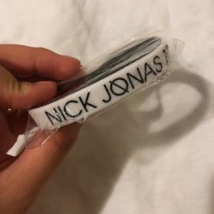 Nick Jonas Rubber Bracelet from Future Now Tour
